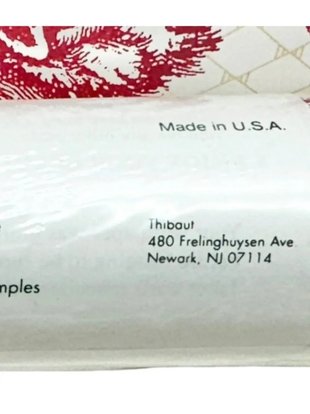 Thibaut Red White Toile Wallpaper Rolls 60.75 SF plus Strippable Stain Resistant